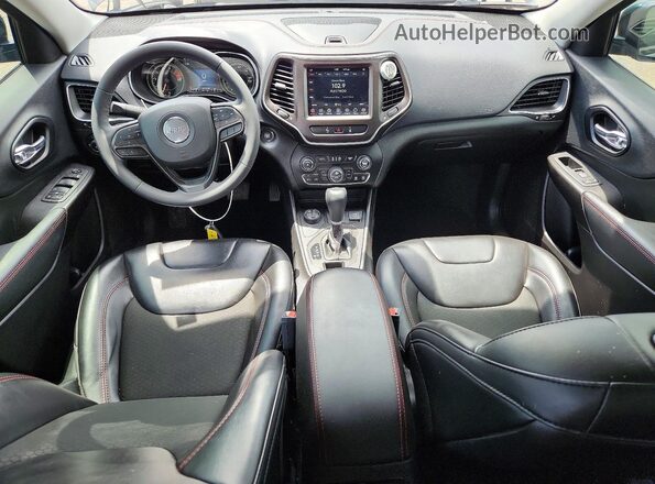 1C4PJMBX5ND502791 2022 JEEP CHEROKEE Gray Առջևի վահանակի տեսք