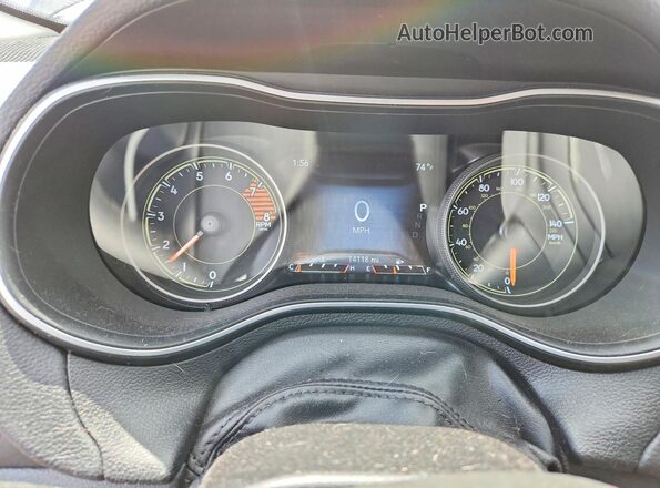 1C4PJMBX5ND502791 2022 JEEP CHEROKEE Gray Սարքավորումների վահանակի տեսք