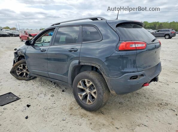 1C4PJMBX6JD581799 2018 JEEP CHEROKEE Charcoal Trasero izquierdo