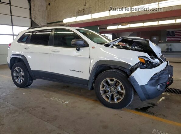 1C4PJMBX6KD210207 2019 JEEP CHEROKEE White წინა მარჯვენა