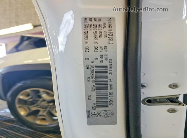 1C4PJMBX6KD210207 2019 JEEP CHEROKEE White VIN კოდის სტიკერის ხედი