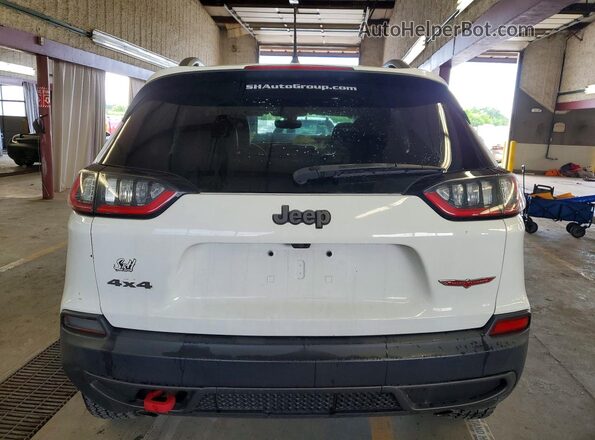 1C4PJMBX6KD210207 2019 JEEP CHEROKEE White უკანა ხედი