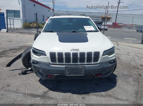1C4PJMBX6KD311280 2019 JEEP CHEROKEE White უკანა სალონის ხედი