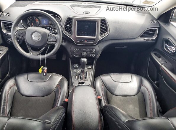 1C4PJMBX6LD651739 2020 JEEP CHEROKEE Белый Вид панели приборов