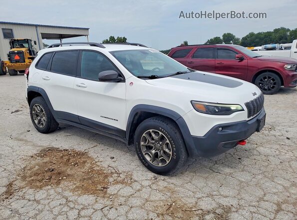 1C4PJMBX6LD651739 2020 JEEP CHEROKEE Белый Передняя правая четверть