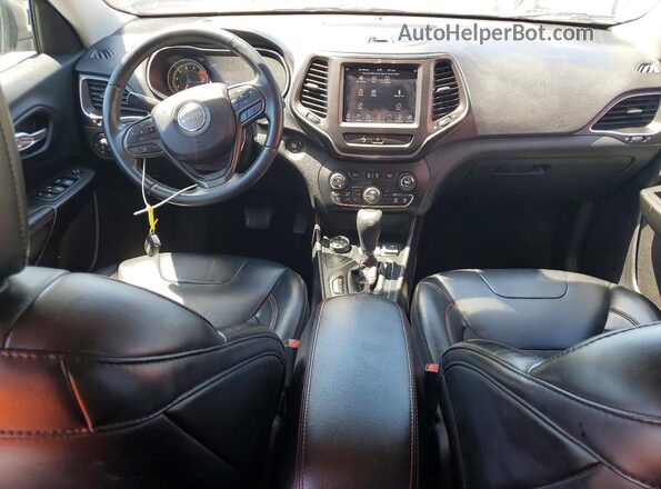 1C4PJMBX7KD198181 2019 JEEP CHEROKEE White Dashboard view