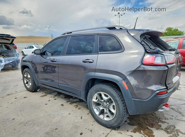 1C4PJMBX7KD395478 2019 JEEP CHEROKEE Gray Rear left