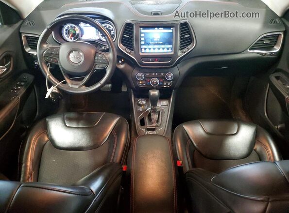 1C4PJMBX7KD433484 2019 JEEP GRAND Черный Вид панели приборов