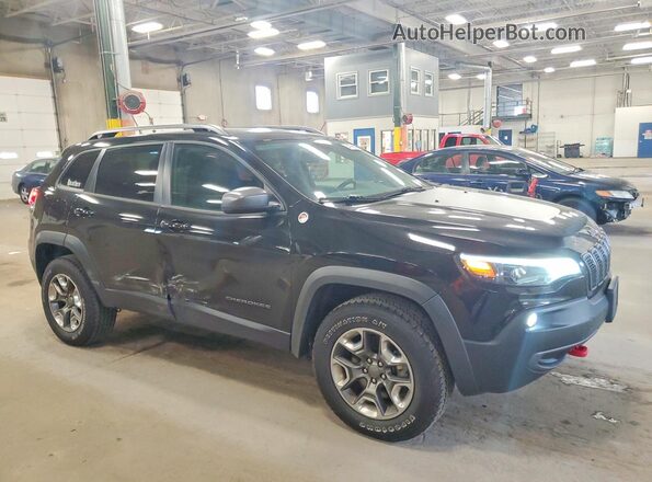 1C4PJMBX7KD433484 2019 JEEP GRAND Черный Передняя правая четверть