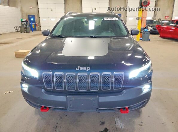 1C4PJMBX7KD433484 2019 JEEP GRAND Черный Вид спереди
