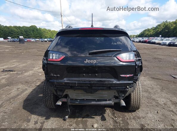 1C4PJMBX7LD558390 2020 JEEP CHEROKEE Black Front interior view