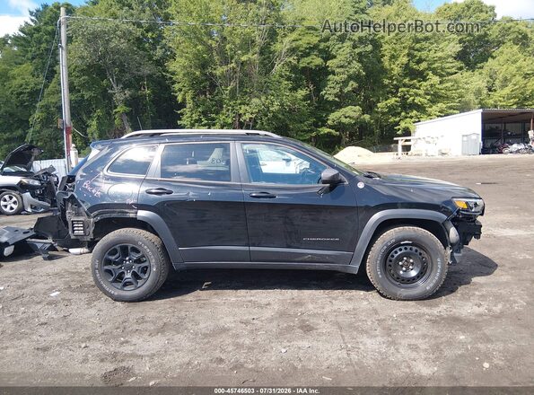 1C4PJMBX7LD558390 2020 JEEP CHEROKEE Black Rear interior view
