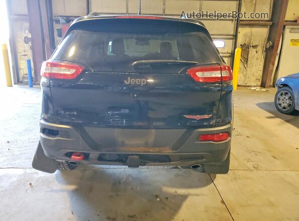 1C4PJMBX8JD619873 2018 JEEP CHEROKEE Black Вид панелі приладів