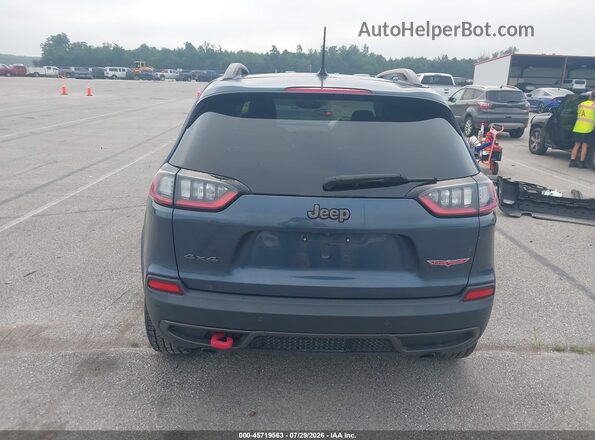 1C4PJMBX8KD386269 2019 JEEP CHEROKEE Синий 