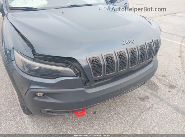 1C4PJMBX8KD386269 2019 JEEP CHEROKEE Синий 