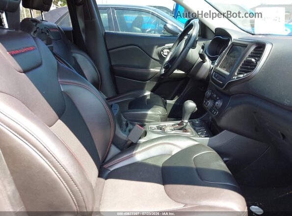 1C4PJMBX8KD401188 2019 JEEP CHEROKEE Red Vista interior delantera