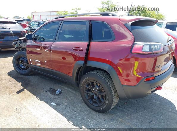 1C4PJMBX8KD401188 2019 JEEP CHEROKEE Red Trasero izquierdo