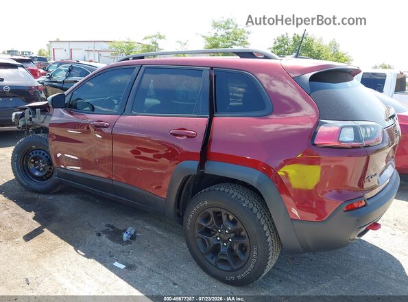 1C4PJMBX8KD401188 2019 JEEP CHEROKEE Red Vista interior de 360 grados