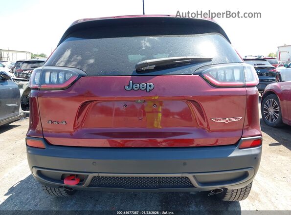 1C4PJMBX8KD401188 2019 JEEP CHEROKEE Red 