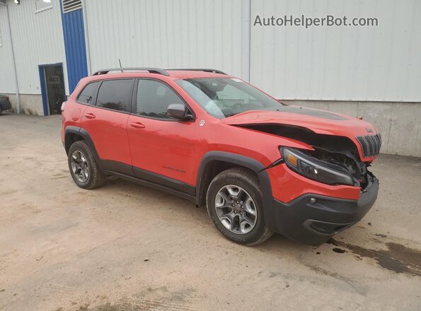 1C4PJMBX8KD471032 2019 JEEP CHEROKEE Red Delantero derecho