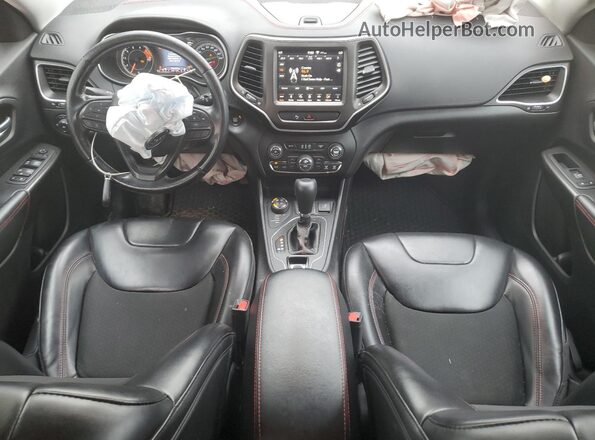 1C4PJMBX8KD471032 2019 JEEP CHEROKEE Red Vista del salpicadero