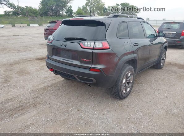 1C4PJMBX8KD484430 2019 JEEP CHEROKEE Серый Задняя правая четверть