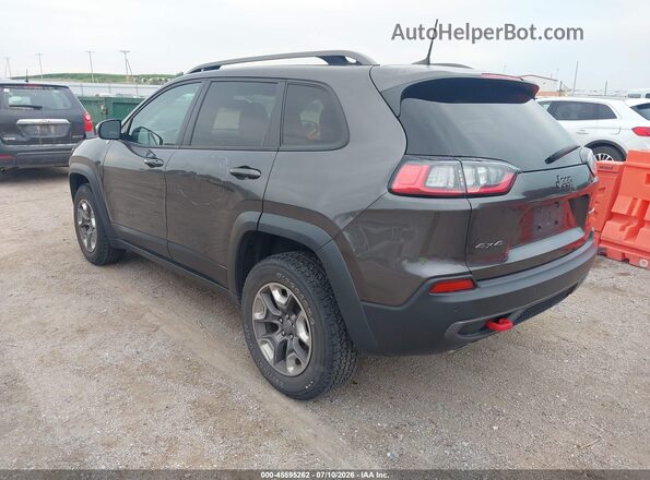 1C4PJMBX8KD484430 2019 JEEP CHEROKEE Серый Задняя левая четверть