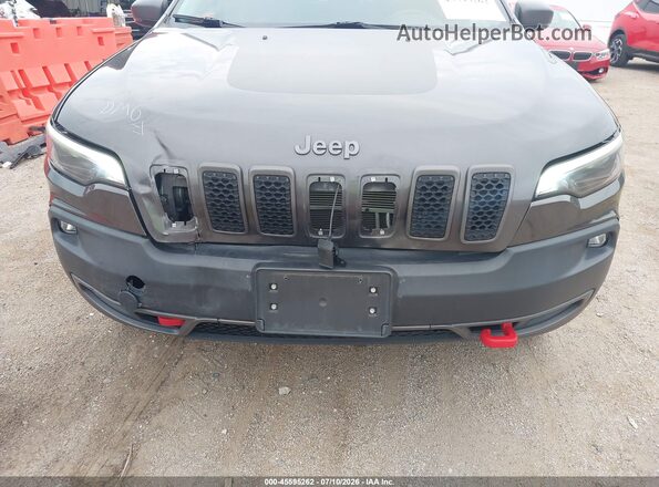 1C4PJMBX8KD484430 2019 JEEP CHEROKEE Серый Вид спереди