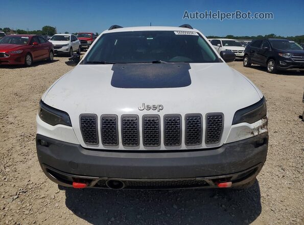 1C4PJMBX8MD118633 2021 JEEP CHEROKEE Белый Вид спереди