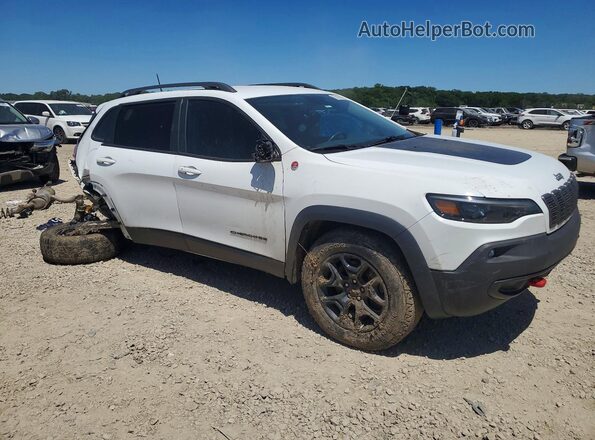 1C4PJMBX8MD118633 2021 JEEP CHEROKEE Белый Передняя правая четверть