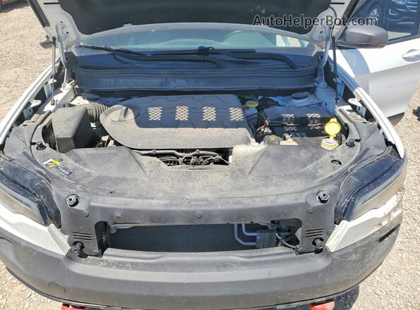 1C4PJMBX8MD118633 2021 JEEP CHEROKEE Белый Вид подкапотного пространства