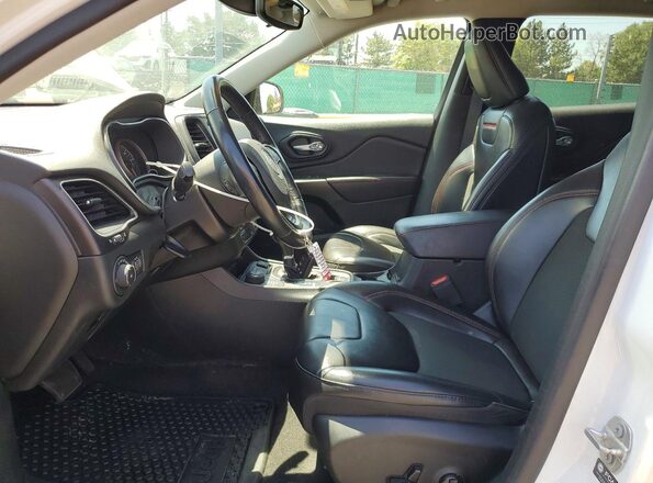 1C4PJMBX8MD145265 2021 JEEP CHEROKEE White წინა სალონის ხედი