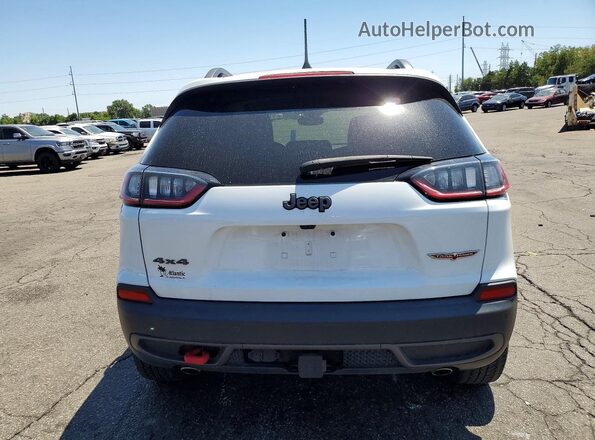 1C4PJMBX8MD145265 2021 JEEP CHEROKEE White უკანა ხედი