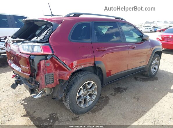 1C4PJMBX9MD166965 2021 JEEP CHEROKEE Red Հետևի աջ