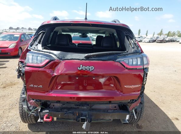 1C4PJMBX9MD166965 2021 JEEP CHEROKEE Red Դիմացի տեսք