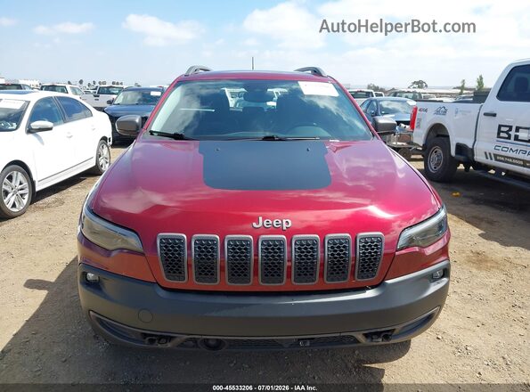 1C4PJMBX9MD166965 2021 JEEP CHEROKEE Red Սալոնի հետևի տեսք