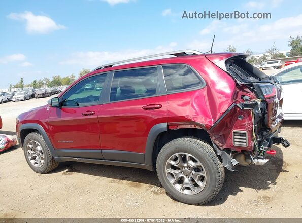 1C4PJMBX9MD166965 2021 JEEP CHEROKEE Red 