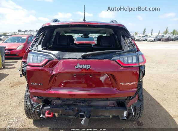1C4PJMBX9MD166965 2021 JEEP CHEROKEE Red 