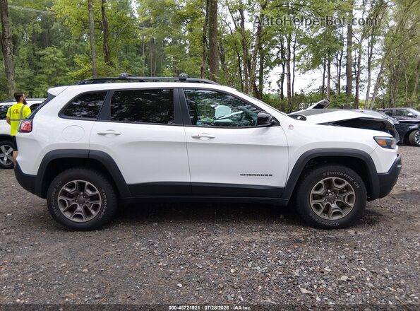 1C4PJMBX9ND528763 2022 JEEP CHEROKEE White ხელსაწყოთა პანელის ხედი