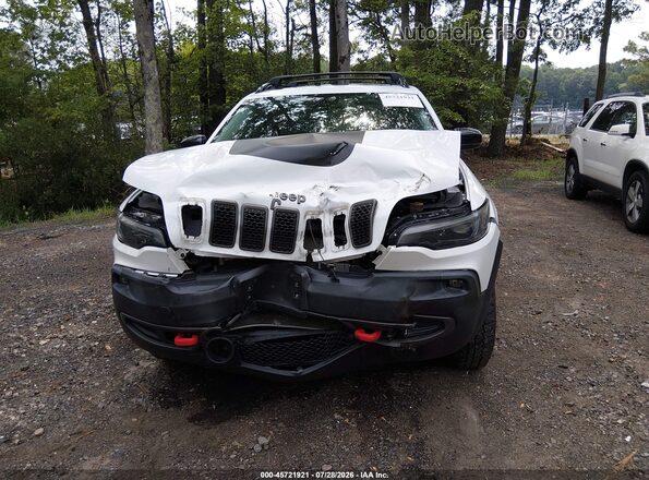 1C4PJMBX9ND528763 2022 JEEP CHEROKEE White წინა პანელის ხედი