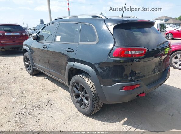 1C4PJMBXXJD582597 2018 JEEP CHEROKEE Black Rear left