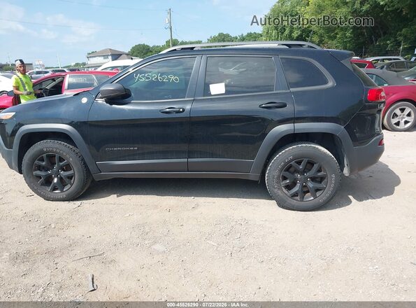 1C4PJMBXXJD582597 2018 JEEP CHEROKEE Black 360 interior view
