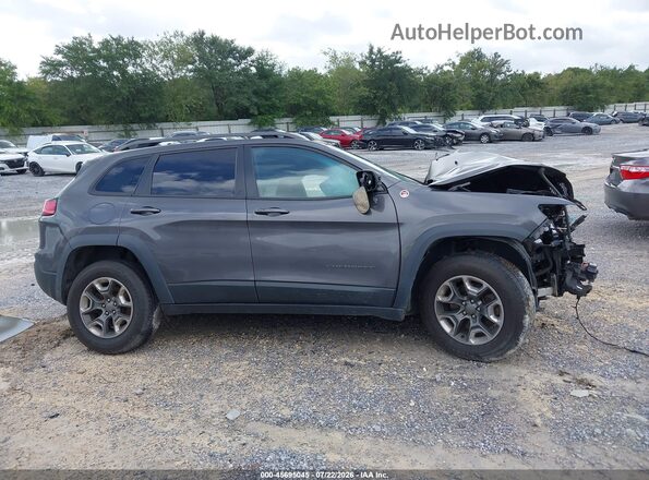 1C4PJMBXXKD253674 2019 JEEP CHEROKEE Gray Widok wnętrza 360 stopni