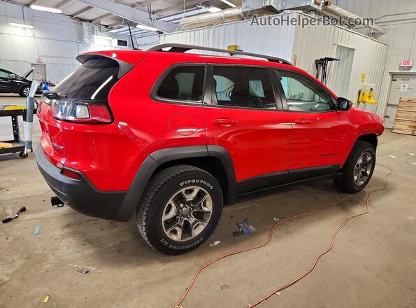 1C4PJMBXXKD395474 2019 JEEP CHEROKEE Красный Задняя правая четверть