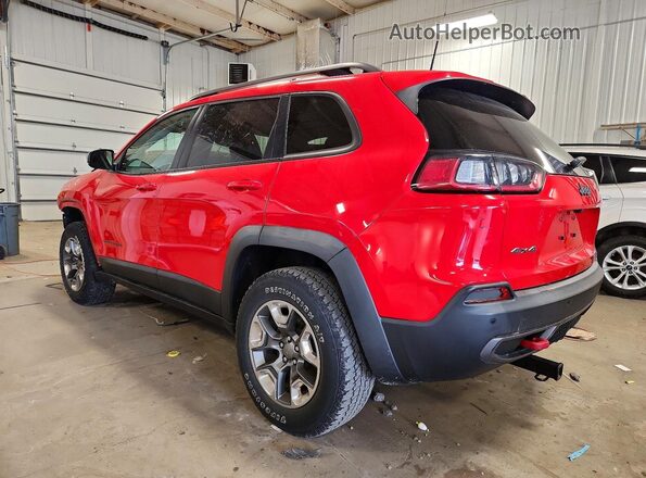 1C4PJMBXXKD395474 2019 JEEP CHEROKEE Красный Задняя левая четверть