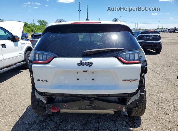 1C4PJMBXXLD562823 2020 JEEP CHEROKEE White უკანა ხედი
