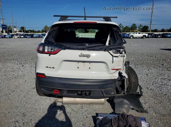 1C4PJMBXXLD572929 2020 JEEP CHEROKEE White Հետևի տեսք