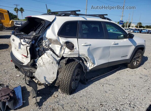 1C4PJMBXXLD572929 2020 JEEP CHEROKEE White Հետևի աջ