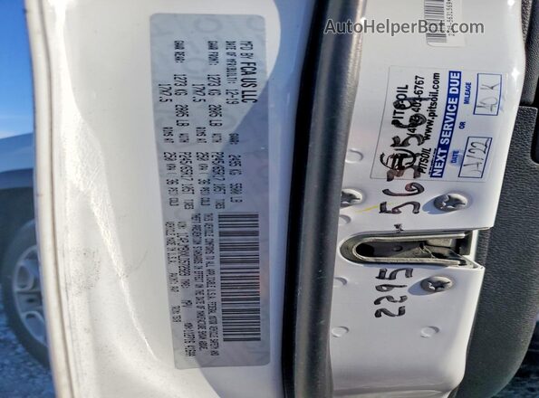 1C4PJMBXXLD572929 2020 JEEP CHEROKEE White VIN կոդի պիտակի տեսք