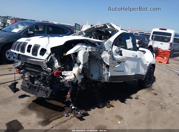 1C4PJMBXXLD597202 2020 JEEP CHEROKEE White Front left